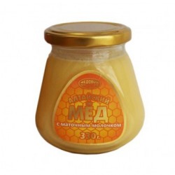 Мед алтайский с Маточным молочком Медовый Край 330 гр
