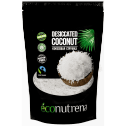 Стружка кокосовая органическая FINE кондитерская Econutrena 150 г