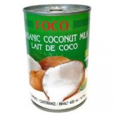 Молоко кокосовое органическое 10-12% FOCO 400 мл