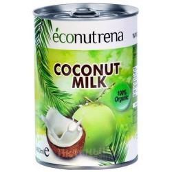Молоко кокосовое органическое 17% Econutrena 400 мл