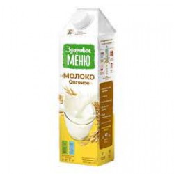 Напиток из растительного сырья Молоко овсяное Здоровое меню 1 л 