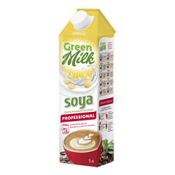 Напиток из растительного сырья Соя Green Milk Professional 1 л