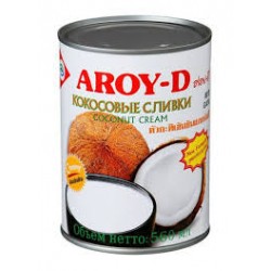 Сливки кокосовые (крем) 70% AROY-D 560 мл