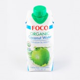 Вода кокосовая органик 100% "FOCO" 330 мл 