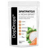 Сахарозаменитель Эритритол 3:1 монк фрукт DopDrops 450 гр