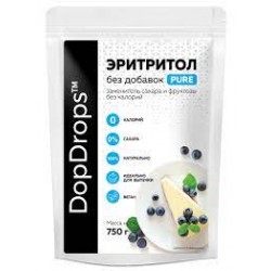Сахарозаменитель натуральный Эритритол DopDrops 750 гр