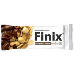 Батончик финиковый с арахисом и шоколадом Finix 30 гр 