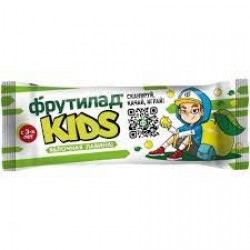 Батончик фруктовый яблочный для детского питания Фрутилад KIDS Фруктовая энергия 25 гр 