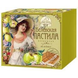 Пастила Белевская классическая яблочная Старые традиции коробка 200 гр