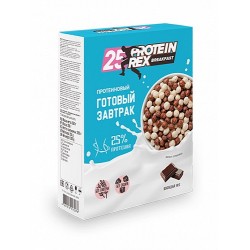 Завтрак готовый с высоким содержанием протеина Шоколад Protein Rex 252 гр 
