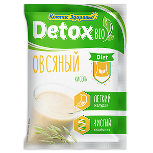 Кисель detox bio DIET овсяный Компас Здоровья (кратно 10) 25 г